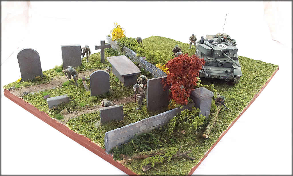 Cromwell Mk. IV “Cemetery” Diorama